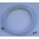 Antena tv hd uhf mas kit / mastil / cable coaxial