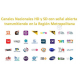 Antena tv hd uhf mas kit / mastil / cable coaxial